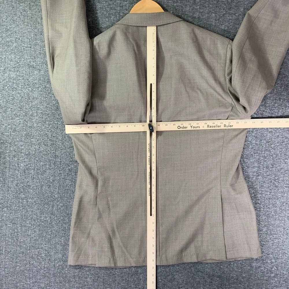 Spier & Mackay Blazer Jacket Men 46R Brown Sport Coat Unlined Lanificio Wool